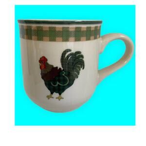 Rooster Morn Mug Cup Julie Ingleman Designs International China 1998